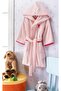 Gazelle Embroidered Hooded Children's Bathrobe