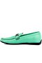 - Green Leather Men's Casual Shoes 101-3450-5121 - 3