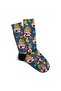 Fun Socks Unisex Popart Space Dreams Pattern Printed Socks Ecsoket453