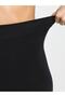 Irina Model Seamless Knitted Shorts Bermuda Tightening and Toning Athlete Corset Shorts Black Color - 4