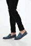 Men's Classic Collegiate Genuine Leather Orthopedic Casual Shoes - 5