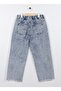 Elastic Waist Blue Women's Denim Trousers 232 Lcg 121002 Maldives Light Wash - 3