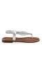 6180 Women's Stone Detailed Flip Flops Sandals - 4