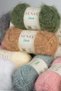 Premium Touch Hand Knitting Yarn Blouse Sweater Yarn Fur Look Yarn Scarf Beanie Plush Toy Yarn Khaki - 9