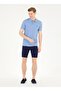 Dark Blue Men's Polo T-shirt Gtp04ıy023 - 4