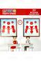 23 April Ornament Set Classroom School Ornament 44 Pieces National Holiday Ornament Children's Day Show Ornament - 5