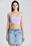 2552 Lilac Blouse with Rings on the Back - 2