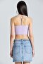 2552 Lilac Blouse with Rings on the Back - 3