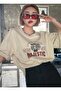 Women's Majestic Strong Printed Oversize T-shirt