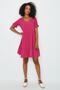 Women's V-Neck Ruffle Detailed Flounce Dress - 3