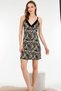 Cotton Lady Patterned Nightgown 6172