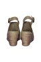 Summer Linen Wedge Heel Sandals - 3