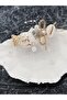 Melkady 206a - Handmade Natural Seashell Beaded Scallop Buckle - 2