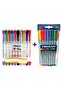 Triball 8 Piece Ballpoint + My King 10 Piece Glitter Gel Pen