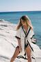 Troya Kaftan Krem - 4