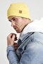 Men's Young Impressive Yellow Hat Beret - Sports, Comfortable, 100% Cotton, Handmade, Domestic Production Difference - 2