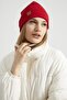 Women's Vibrant Red Hat Beret - 4