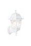 Optical Square Sconce White - 2