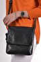 Women's Black Genuine Leather Shoulder Bag