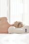 2 Pieces Anti-Wrinkle Orthopedic Beauty Pillow + 2 Pieces Skinplus Spare Pillowcase - 2