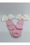 Baby Girl Pink Angel Wings Knee Socks