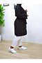 Women's Crepe Short Kimono Black - 4