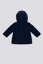 The Light Of Innocence Navy Blue Baby Girl Raincoat - 4