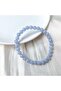 Natural Stone Aquamarine Bracelet 6mm