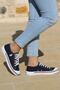 Penelope Navy Blue 3Fx New Season Casual Sneaker Shoes - 2
