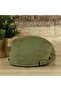 Canvas Linen Men's Cap Summer Green Buckle - 3