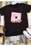 Roblox Gril Black Short Sleeve Kids T-Shirt Unisex