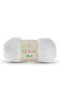 Premium Touch Hand Knitting Yarn Cardigan Sweater Yarn Fur Look Yarn Scarf Beanie Plush Toy Yarn White