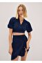 Women's Dark Blue Blouse