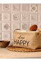 Choose Happy Medium Size Rectangular Jute Basket 18x21x30cm B51c - 4
