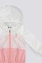 The Nobility Of Pink Cream Baby Girl Raincoat - 3