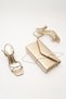 Women's Summer Stone Shoes Bag Set