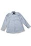 Boy's Shirt Embroidered Sleeves Double Button Fit Fit Model Aviator Blue