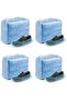 Single Rubber Anti-Slip Non-Tear Total 4 Packs (4000 Pieces) Overshoes