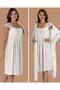 200 Maternity Nightgown Dressing Gown Set - 2