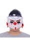 White Mask with Latex Hat and Glasses - 2