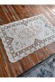 2-Piece American Service - Lace Embroidery Looking 1stClass Washable PVC 30x45 Cm