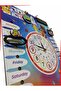 Children's Room English Planet Themed Real Clock Wall Calendar - 2