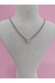 Heart Waterway Tarnish Stainless Steel Women's Necklace