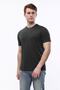 Men's T-Shirt Crew Neck 100% Cotton Anthracite - 8