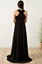 Strapless Halter Neck Tulle Dress 13426 - 6
