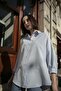 Women's Basic Oversize Shirt P21s110-5260 - 3