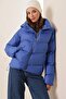 Women's Stand-up Collar Puffer Coat P22w201-3179 - 2