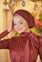 فستان سهرة أفرا بورجوندي - 7