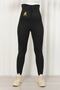 Body Shaping, Firming Extra High Waist Thermal Tights with Agraffiti - 4