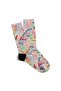Fun Socks Unisex Travel City Fly Printed Socks Ecsoket521